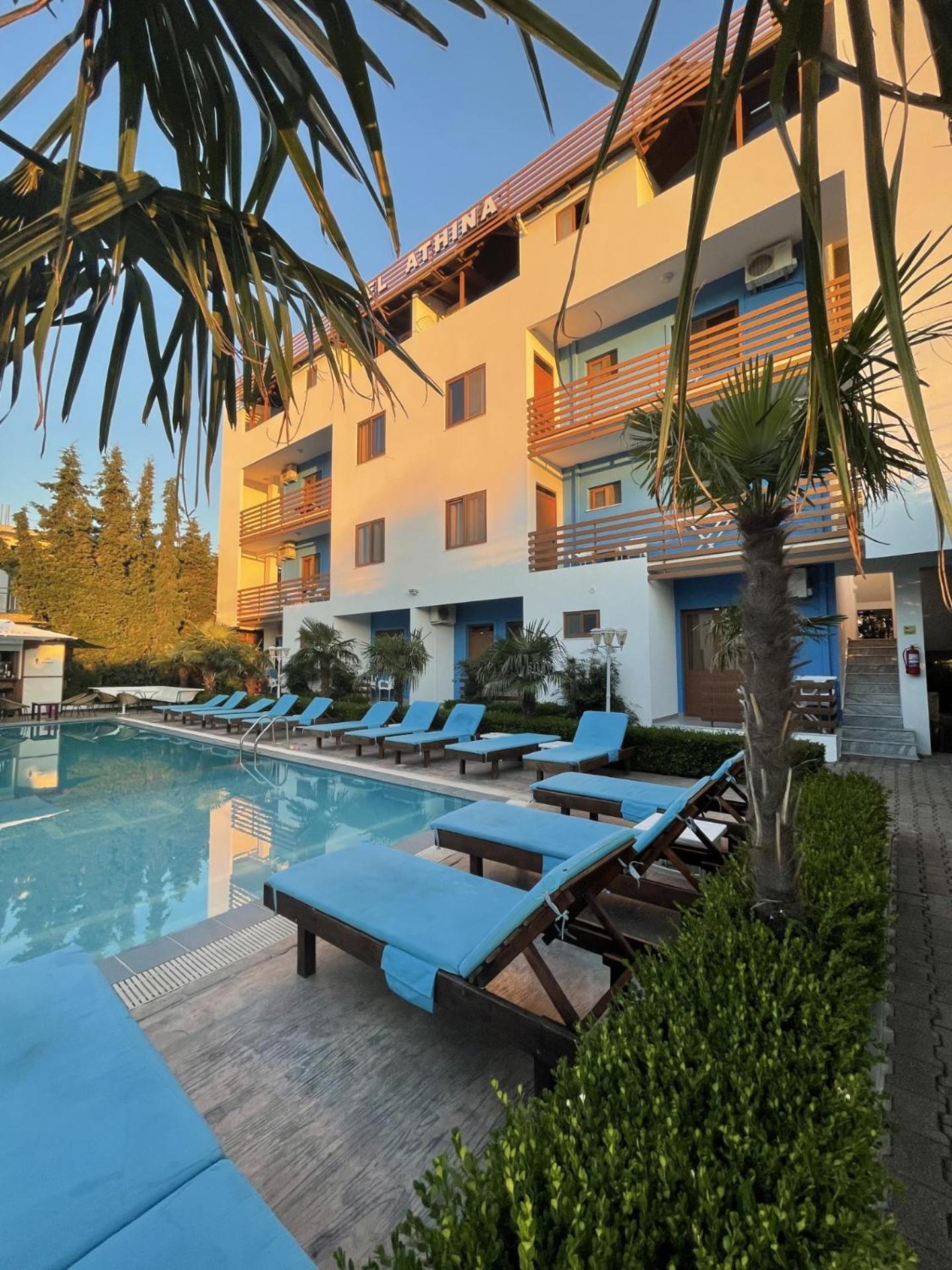 Hotel Athina Velipojë Eksteriør billede